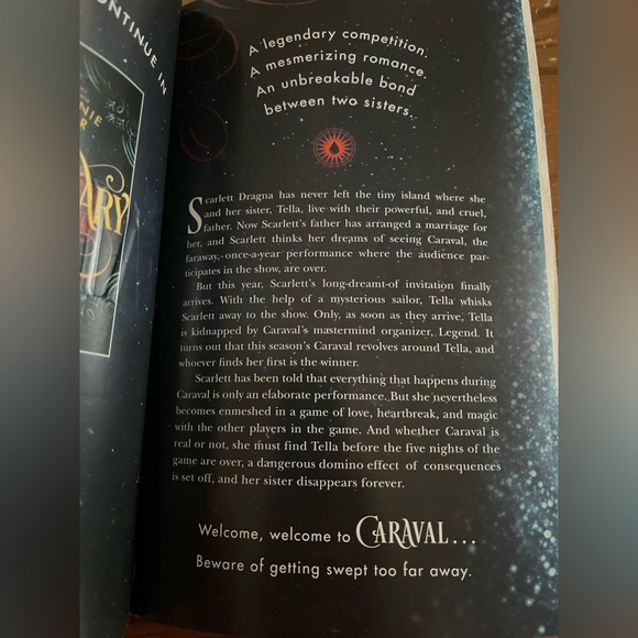 🔥 SOLD🔥Caraval by Stephanie Garber - Picture 5 of 5
